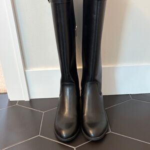 Tommy Hilfiger Black Heeled Boots